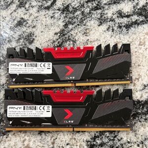PNY XLR8 16GB (2x8GB) DDR4 2666MHz PC4-21300 CL16 Desktop Gaming RAM Memory Kit